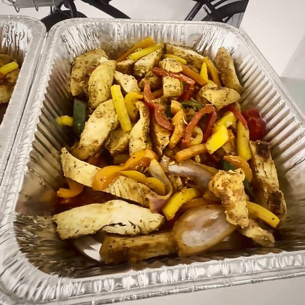 Chicken fajitas